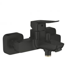 Grohe Змішувач для ванни QuickFix Dice Black, довж. виливу - 167мм, неповоротний, 1 важіль, чорний матовий