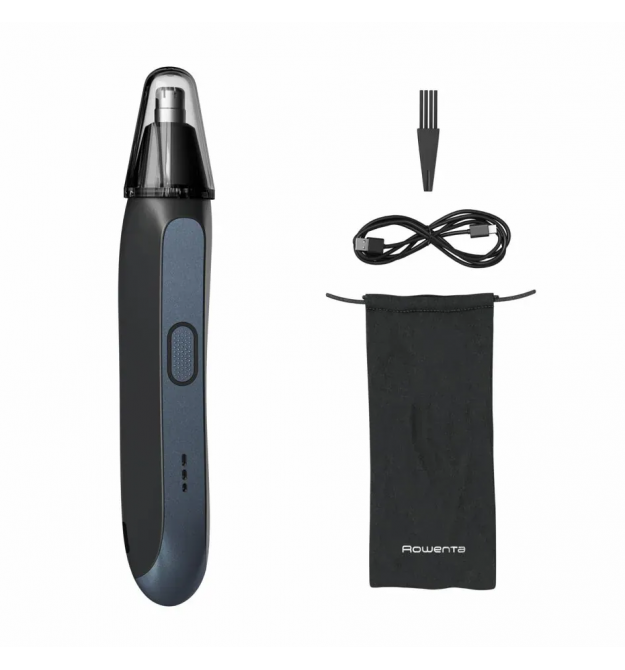 Rowenta Rowenta trimmer Performance for nose and ears, battery, steel, blue
