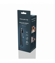Rowenta Rowenta trimmer Performance for nose and ears, battery, steel, blue