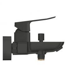 Grohe Змішувач для ванни QuickFix Dice Black, довж. виливу - 167мм, неповоротний, 1 важіль, чорний матовий
