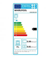 Whirlpool Whirlpool Oven electrical, 71L, A, convection, inox