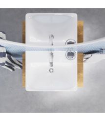 Grohe Змішувач для раковини QuickFix Dice S-розміру, довж. виливу - 106мм, неповоротний, 1 важіль, хром