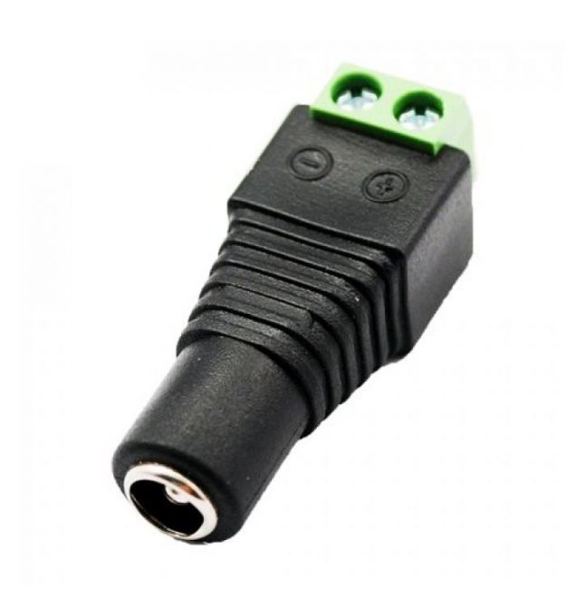 Разъем-power под зажим (мама)