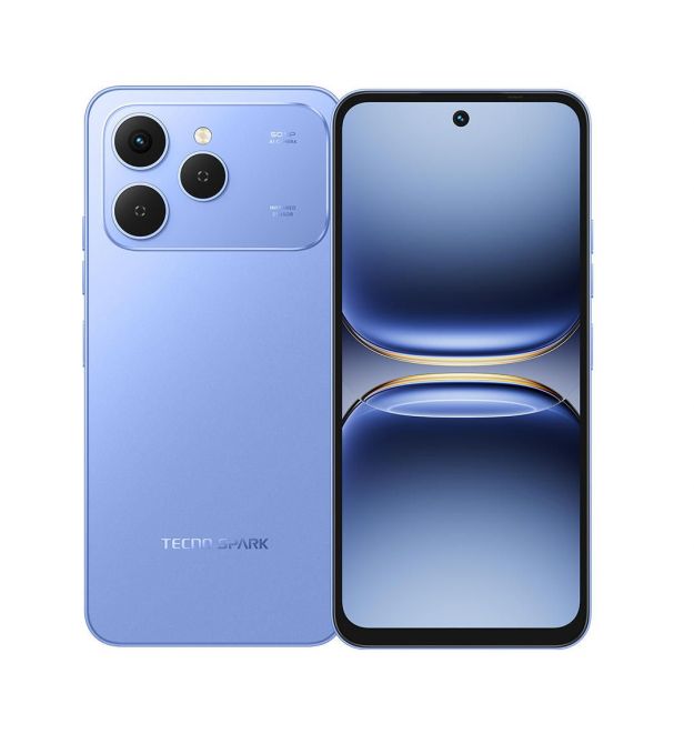 TECNO Смартфон Spark 40 (KM5n) 6.67" 8/256ГБ, 2SIM, 5200мА•ч, Mirage Blue