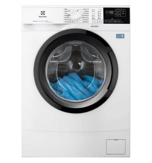 Electrolux Electrolux WM front load, 6kg, 1000, A, 41cm, display, invertor, white