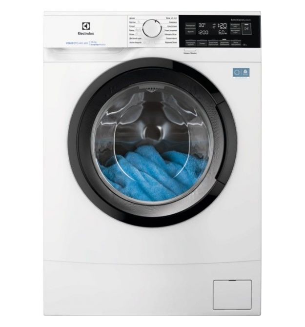 Electrolux Electrolux WM front load, 6kg, 1200, A, 41cm, display, invertor, white