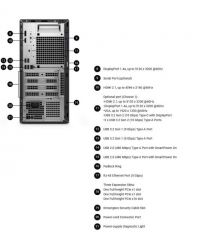 Dell Комп'ютер персональний Dell Pro Tower, Intel i5-14500, 16GB, F512GB, UMA, кл+м, Win11P