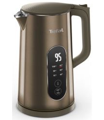 Tefal electric kettle Selection, 1.7L, double-walled, 9 tempr.conditions, bronze