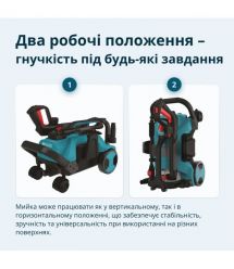 Könner & Söhnen High pressure washer Konner&Sohnen KS 1800-2200W 70-160bar 336l/h hose 8m 10kg