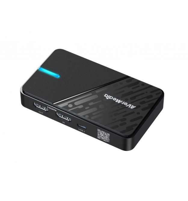 AVerMedia Пристрій захоплення відео GC311G2 StreamLine MINI+, 2160p60(pass-trought), 1080p60(record), чорний