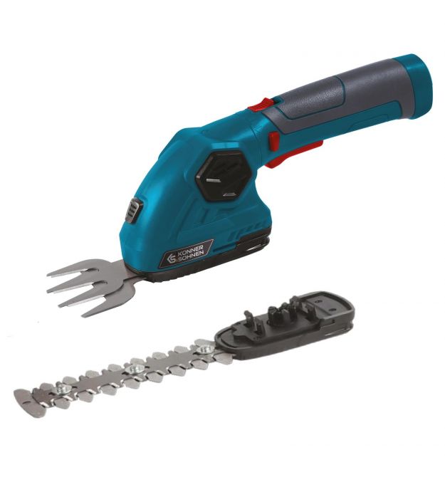 Könner & Söhnen Konner&Sohnen KS SHT-8V cordless grass shears 8V battery 1x2A·h blades 12cm 1.0kg