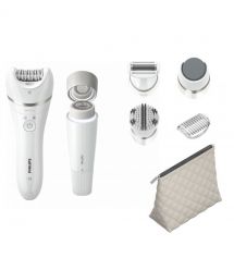 Philips Епілятор Philips Series 9000 дисковий, аккумул., пінцет.-32, волог.+сух., насадок-6, футляр, білий
