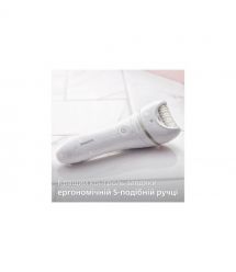 Philips Епілятор Philips Series 9000 дисковий, аккумул., пінцет.-32, волог.+сух., насадок-6, футляр, білий