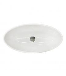 Adamant Раковина, умивальник ANDERE NEW, искуственный камень, овальная, без от