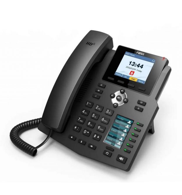 Fanvil Телефон IP Fanvil X4 2xFE LAN, SIP, VPN, PoE, 2.8" кольоровий екран