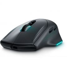 Dell Миша Alienware Wireless Gaming Mouse - AW620M - Dark Side of the Moon