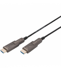 Digitus Кабель DIGITUS HDMI (M/M), 4K, AOC, 10м, чорний