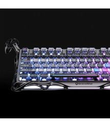 GravaStar Клавіатура механічна GravaStar K1 Pro 80keys, GravaStar x Kailh Speedy Mint, BT/WL/USB, cyberpunk