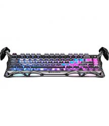 GravaStar Клавіатура механічна GravaStar K1 Pro 80keys, GravaStar x Kailh Speedy Mint, BT/WL/USB, cyberpunk