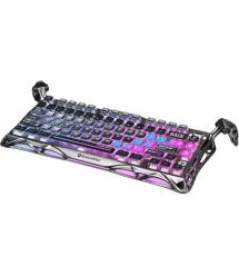 GravaStar Клавіатура механічна GravaStar K1 Pro 80keys, GravaStar x Kailh Speedy Mint, BT/WL/USB, cyberpunk
