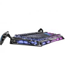 GravaStar Клавіатура механічна GravaStar K1 Pro 80keys, GravaStar x Kailh Speedy Mint, BT/WL/USB, cyberpunk