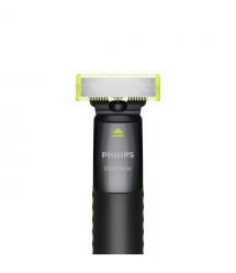 Philips Тример Series 9000, для обличчя, голови, тіла, акум., насадок-15, OneBlade в компл., сталь, сірий