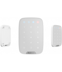 Бездротова сенсорна клавіатура Ajax KeyPad Біла