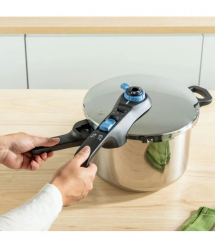 Tefal Tefal Pressure cooker Secure Trendy, 6l, with steam basket, stainless steel, plastic