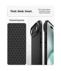 Spigen Чохол Spigen для iPhone 17 Air, Liquid Air, Matte Black