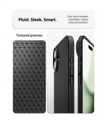 Spigen Чохол Spigen для iPhone 17, Liquid Air, Matte Black