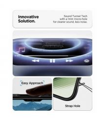 Spigen Чохол Spigen для iPhone 17, Liquid Air, Matte Black