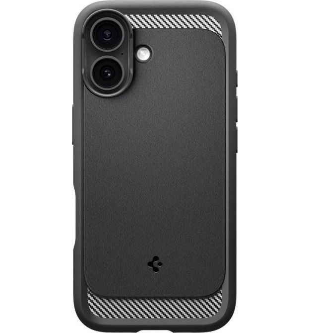 Spigen Чохол Spigen для iPhone 17, Rugged Armor MagFit, Matte Black