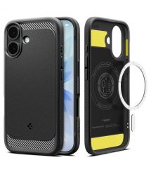 Spigen Чохол Spigen для iPhone 17, Rugged Armor MagFit, Matte Black