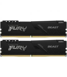 Kingston Пам'ять ПК Kingston DDR4 16GB KIT (8GBx2) 3200 FURY Beast