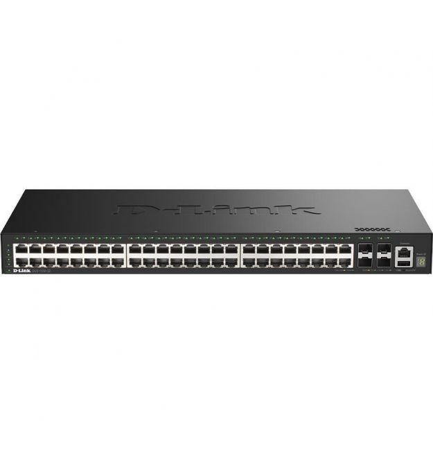 D-Link Комутатор DGS-1530-52 48xGE, 4xSFP+ Керований. L2+