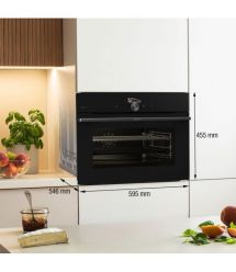 Gorenje Oven Gorenje electrical compact, 50L, A+, display, IconTouch, Wi-Fi, microwave function, black