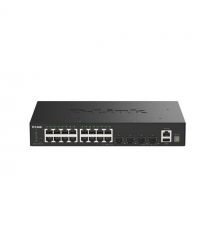 D-Link Комутатор DGS-1530-20 16xGE, 4xSFP+ Керований. L2+