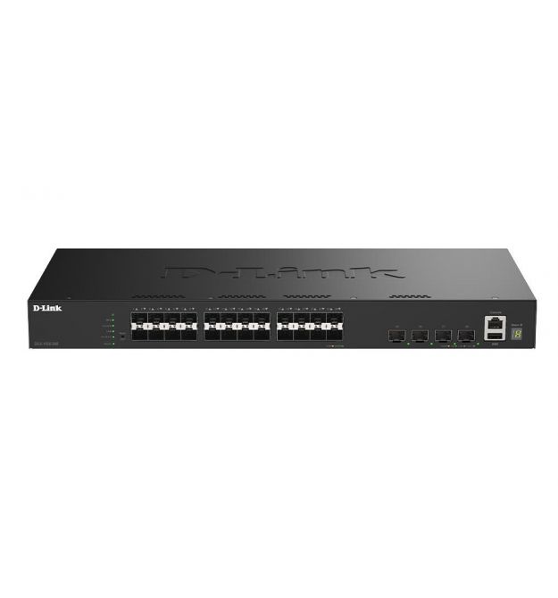 D-Link Комутатор DGS-1530-28S 24xSFP, 4xSFP+, Керований, L2+