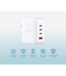 D-Link Зарядний пристрій мережевий DCF-141 140Вт GaN 3хUSB-С, 1xUSB-A, білий