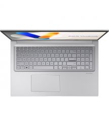 ASUS Ноутбук ASUS Vivobook 17 X1704VA-AU663 17.3" FHD IPS, Intel U300, 16GB, F512GB, UMA, noOS, Сріблястий