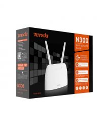 Tenda Маршрутизатор 4G06C N300, 4G/LTE, 1xFE LAN, 1xFE LAN/WAN, 1xRJ11, Cлот для SIM-карти