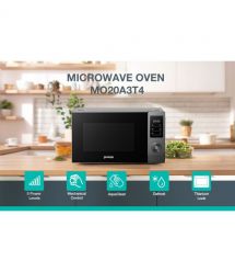 Gorenje Мікрохвильова піч Gorenje, 20л, електр. керув., 700Вт, дисплей, нерж