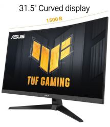 ASUS Монітор Asus 31.5" TUF Gaming VG32WQ3B 2xHDMI, DP, MM, VA, 2560x1440, 180Hz, 0.5ms, sRGB 120%, CURVED, AdaptiveSync, HDR10