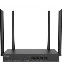 Tenda Маршрутизатор W18E Hotspot AC1200 4xGE (1xGE WAN, 2xGE LAN/WAN, 1xGE LAN)