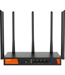 Tenda Маршрутизатор W30E Hotspot AX3000 4xGE (1xGE WAN, 2xGE LAN/WAN, 1xGE LAN)