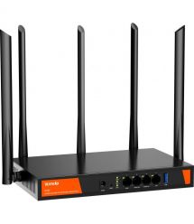 Tenda Маршрутизатор W30E Hotspot AX3000 4xGE (1xGE WAN, 2xGE LAN/WAN, 1xGE LAN)
