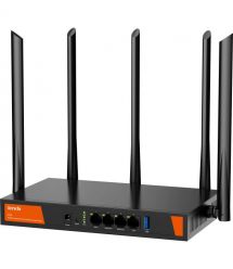 Tenda Маршрутизатор W30E Hotspot AX3000 4xGE (1xGE WAN, 2xGE LAN/WAN, 1xGE LAN)