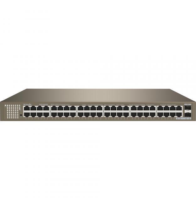 Tenda Комутатор TEG1050F 48xGE, 2xSFP Combo, Некерований