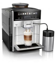 Siemens Siemens Coffee machine, 1.7L, auto capuchino maker, LED display, auto recipe-8, black-silver