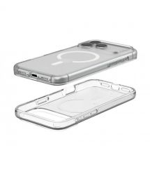 UAG Чехол для iPhone 17 Pro Max, Scout Clear MagSafe, Ice/White